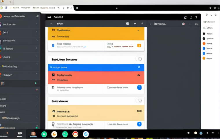 **A person calmly organizing their digital workspace, with Gmail filters and labels visually represented by color-coded folders and a clean, uncluttered inbox. The atmosphere is peaceful and in control.** (This focuses on the email management section)